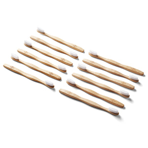 Bamboo Toothbrush 12-Pack (Adult) (save 30%)